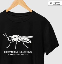 Camiseta Algodão Peruano "Hermetia Illucens" | O Minimalismo Forense - comprar online