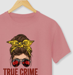 Camiseta Forense - True Crime Is My Love Language | Pop Forense