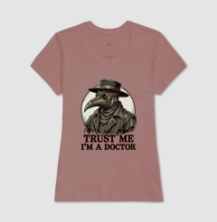 Camiseta Medicina Legal "Plague Doctor" | O Último Diagnóstico - comprar online