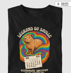 Camiseta Algodão Peruano Medicina Legal "Espectro Equimótico" | A Capivara de Legrand du Saulle - comprar online