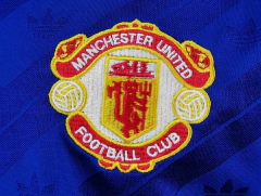 Camisa Retrô Manchester United III 1986/1988 Azul - comprar online