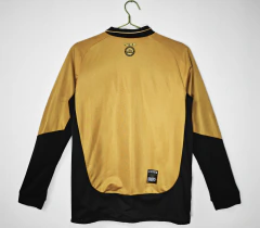 Camisa Retrô Manchester United Manga Longa 2001/2002 na internet