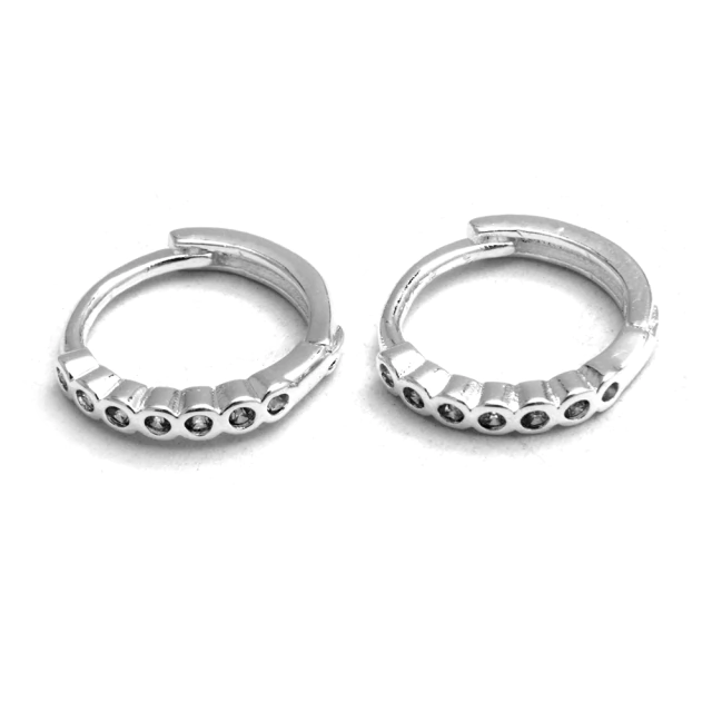 Aros Circulos Cubic 1,3Cm