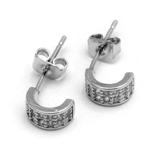 Aros Semi Argollita 1Cm