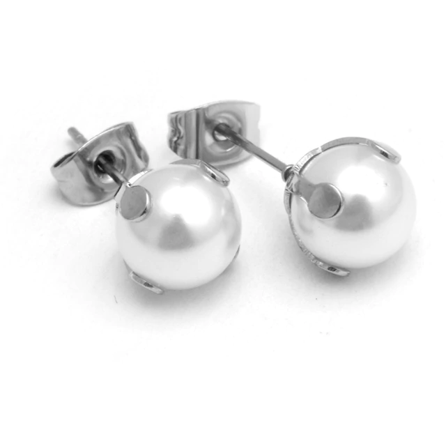 Pack X12: Aros Perla Engarzada 6,8,10mm