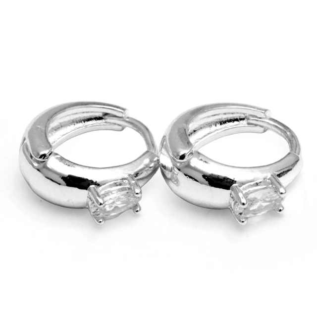 Aros Cubano Italiano Con Punto De Luz 1,4Cm