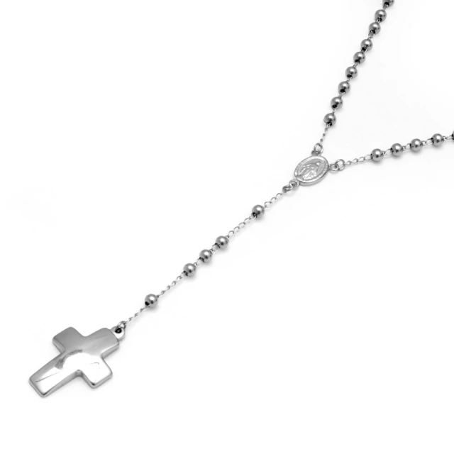 Rosario Medalla Milagrosa 4Mm 50Cm