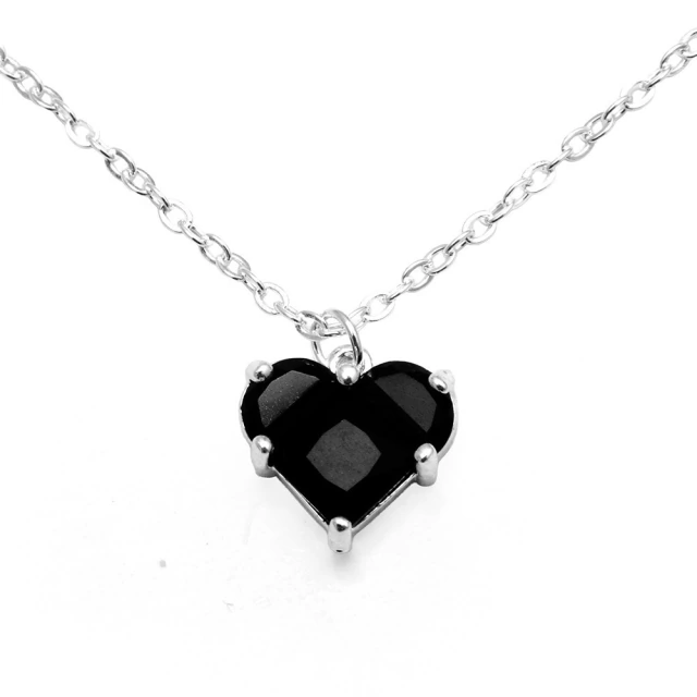 Conjunto Corazón Cubic Negro 50Cm