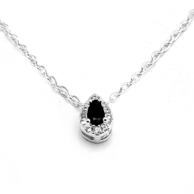 Conjunto Gota Con Cubic Negro 45Cm
