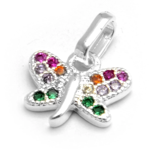 Dije Libélula Multicolor 8Mm