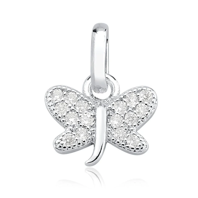 Dije Libélula Con Cubic 1,2Cm
