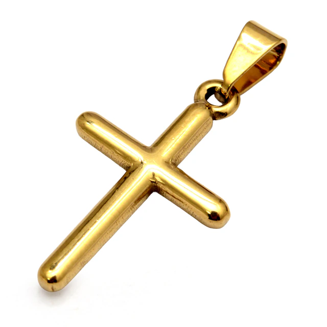 Dije Dorado Cruz 2,8Cm
