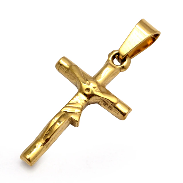 Dije Dorado Crucifijo 2,5Cm