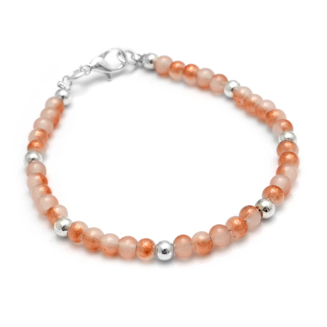 Pulsera Ámbar Con Bolitas 18Cm
