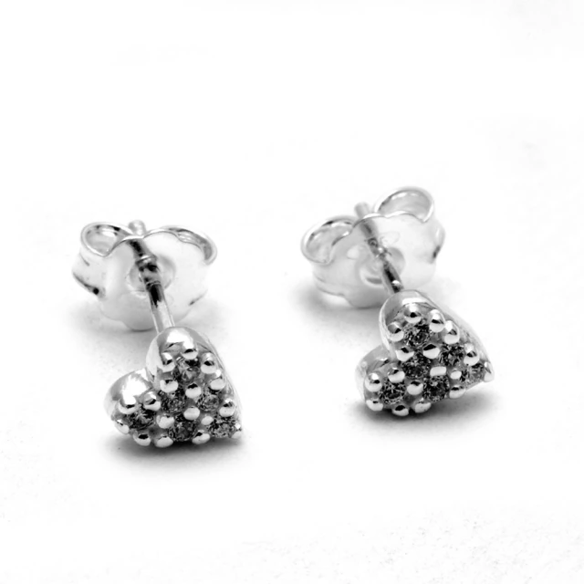 Aros Corazón Micropave 5Mm