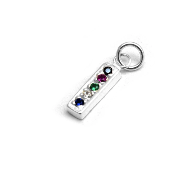 Dije Barrita Multicolor 1,3Cm