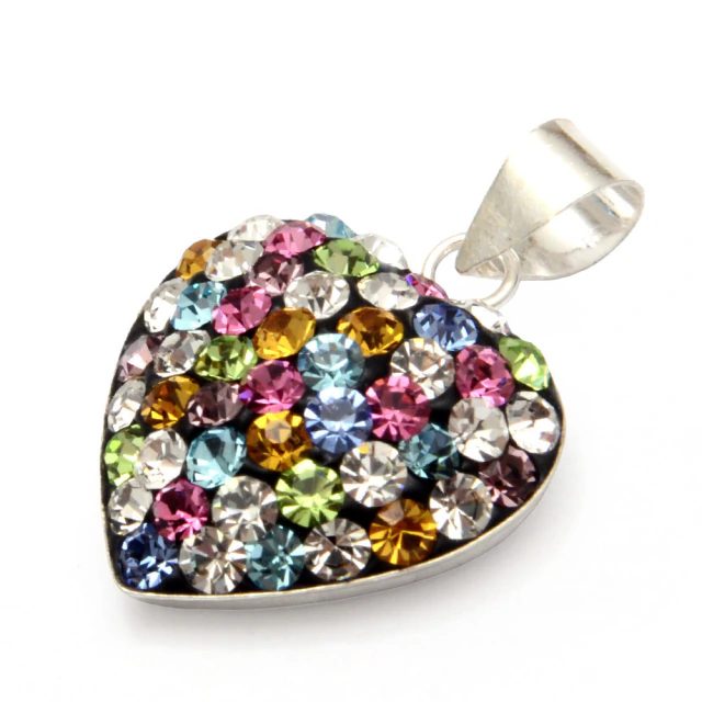 Dije Corazón Multicolor 1,3Cm