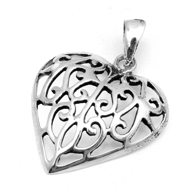 Dije Corazón Bali 2Cm