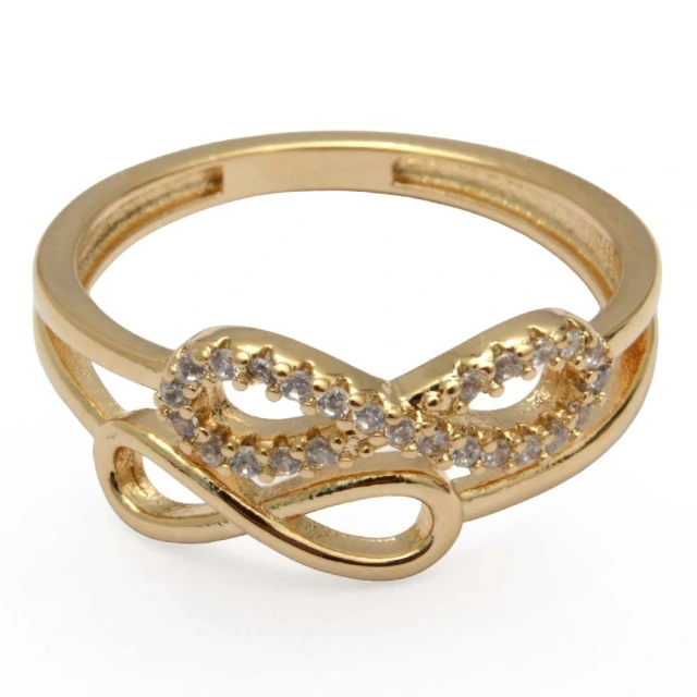 Anillo Infinito Con Cubic