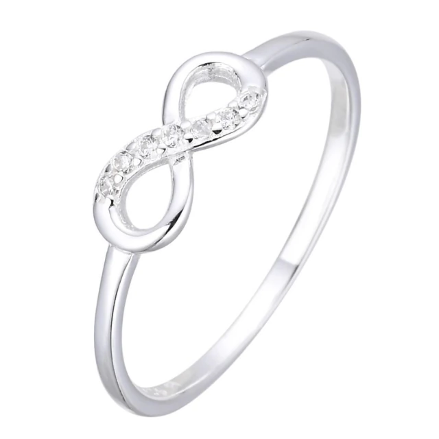 Anillo Infinito Con Cubic