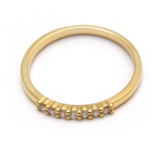 Anillo Fino Con Micropave