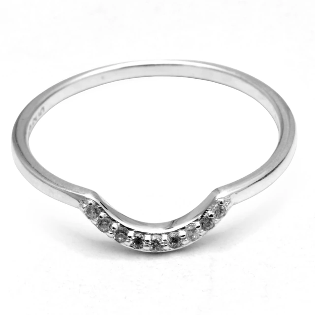 Anillo Arco Con Cubic