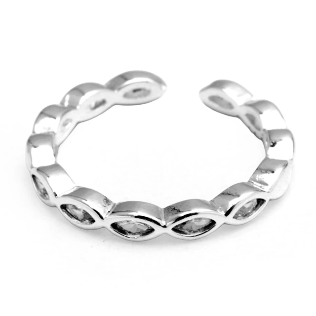 Anillo Falange Con Cubic