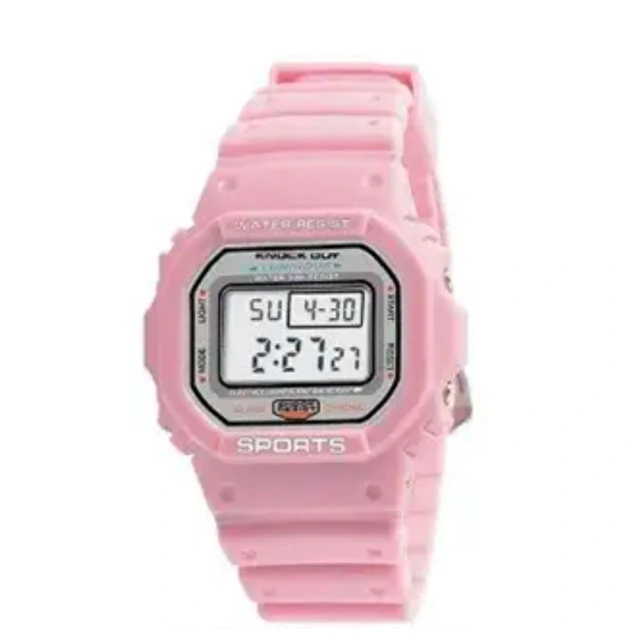 Reloj Digital Mujer - Malla Rosa