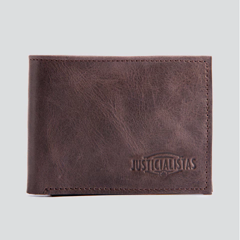Billetera Cuero Chocolate - comprar online