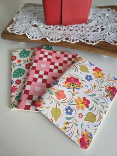Journal vermelho A5 - comprar online