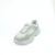 Tênis Detalhe em Recortes - BRANCO/NIQUEL/OFFWHITE