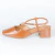 Chanel de Salto Bloco - CARAMELO - comprar online