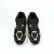 Tênis Detalhe em Recortes - PRETO/OFFWHITE - Stylus Calçados