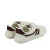 Tênis Detalhe em Recortes - OFFWHITE/MERLOT/OFF - Stylus Calçados