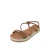 Sandália Flatform Tiras com Tranças - WHISKY