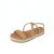 Sandália Flatform Tiras com Tranças - MEL