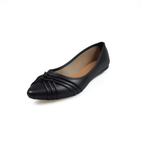 Sapatilha com Tiras - PRETO - comprar online