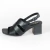Sandália Salto Médio com Tiras - PRETO - comprar online