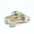 Tamanco Tiras Cruzadas - OFFWHITE - Stylus Calçados