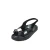 Flatform Detalhe em Anel no Dedo - PRETO