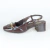 Chanel com Fivela e Salto Bloco - BRUN - comprar online
