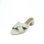 Tamanco Tiras Cruzadas - OFFWHITE
