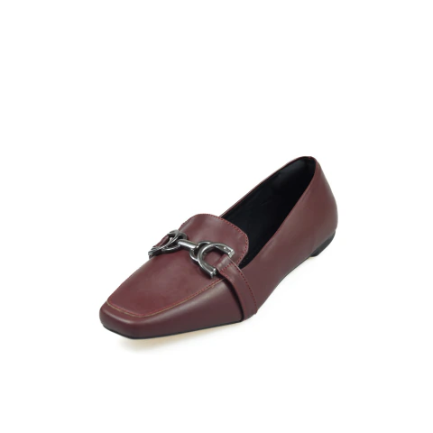 Mocassim Detalhe em Fivela - MARSALA