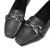 Mocassim Detalhe em Fivela - PRETO - Stylus Calçados
