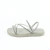Flatform Tiras e Strass - OFFWHITE - comprar online