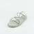 Flatform Tiras e Strass - OFFWHITE