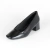 Scarpin Boneca Salto Grosso - PRETO