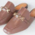 Mule Fivela Estilizada - CINNAMON - Stylus Calçados