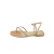 Sandália Rasteira Detalhe Tiras e Strass - BISCUIT - comprar online