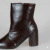 Bota Bico Fino Salto Quadrado Casual - ROCHA - Stylus Calçados